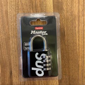 Rare supreme master lock collab deadstock
